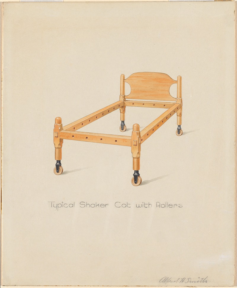 Alfred H. Smith - Shaker Cot