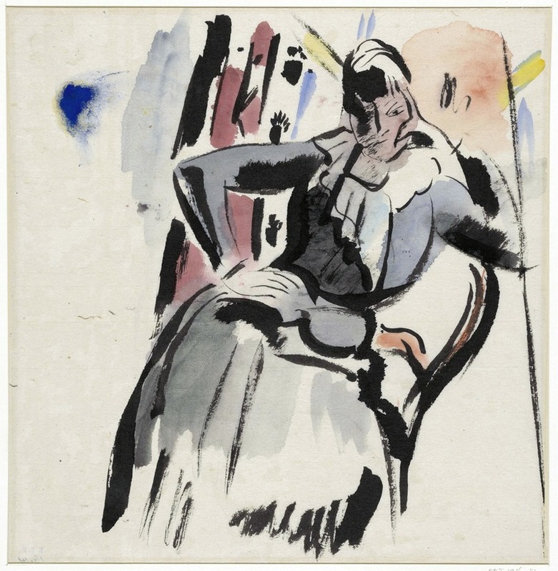 Rik Wouters - Zittende vrouw