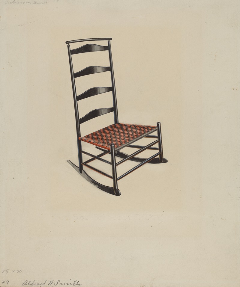 Alfred H. Smith - Shaker Rocking Chair