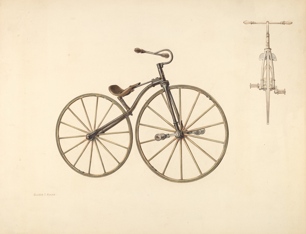 Alfred Koehn - Bicycle