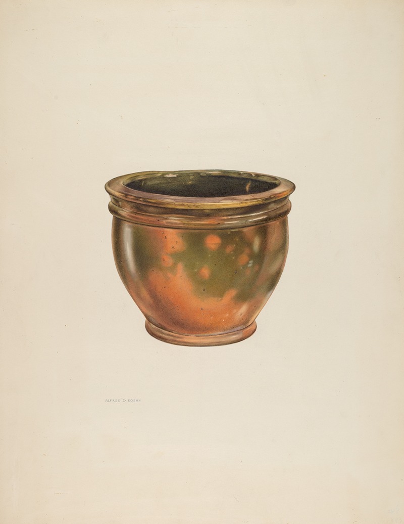 Alfred Koehn - Galena Pottery (Bowl)