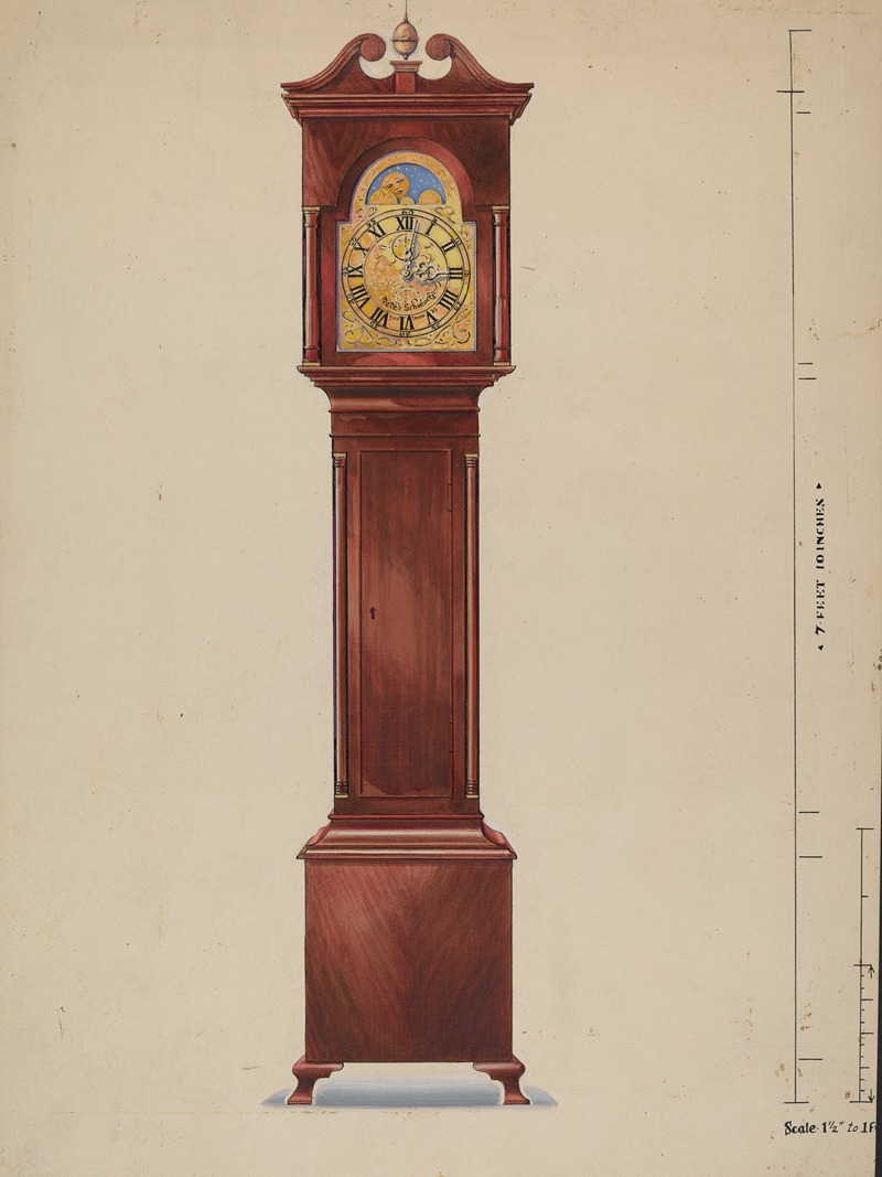 Alfred Koehn - Grandfather Clock