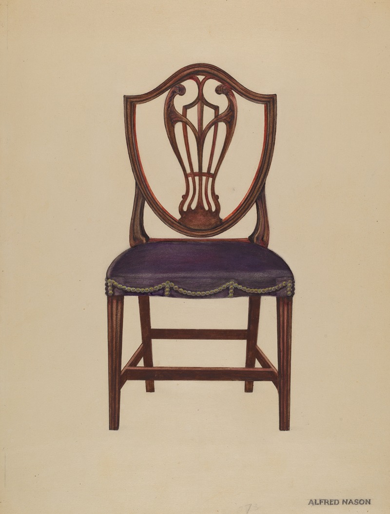 Alfred Nason - Side Chair (one of six)
