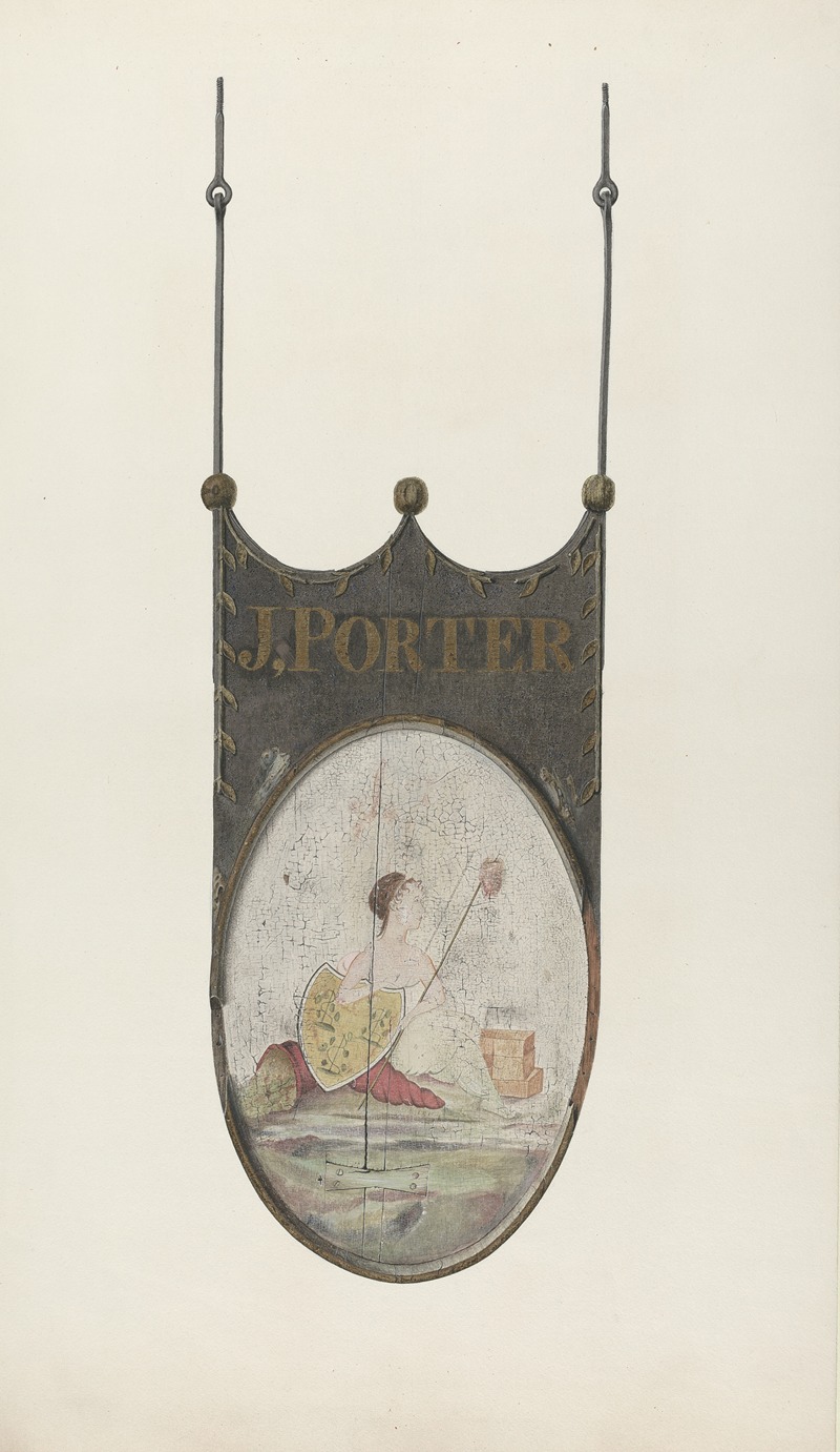 Alfred Parys - Tavern Sign – J. Porter