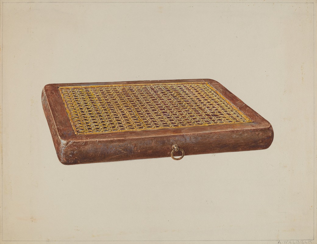 Alfred Walbeck - Portable Seat