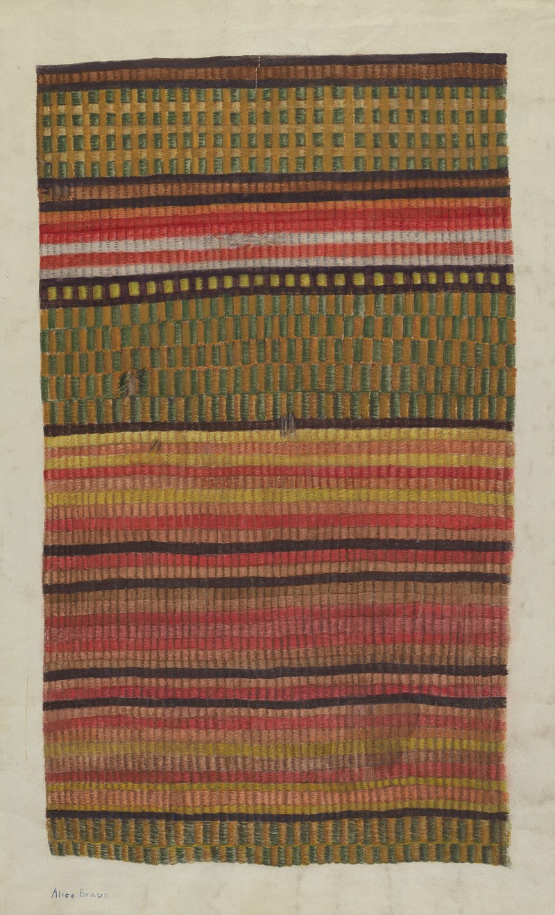 Alice Braun - Carpet Sample