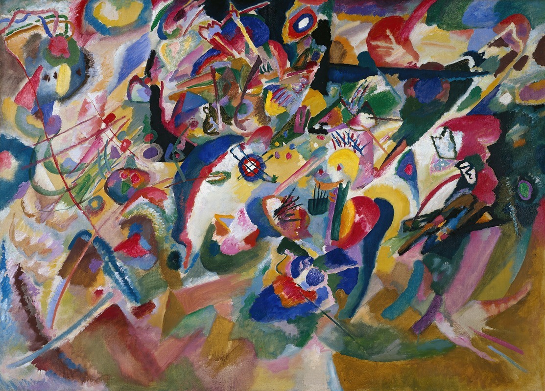 Wassily Kandinsky - Entwurf 3 zu ‘Komposition VII’