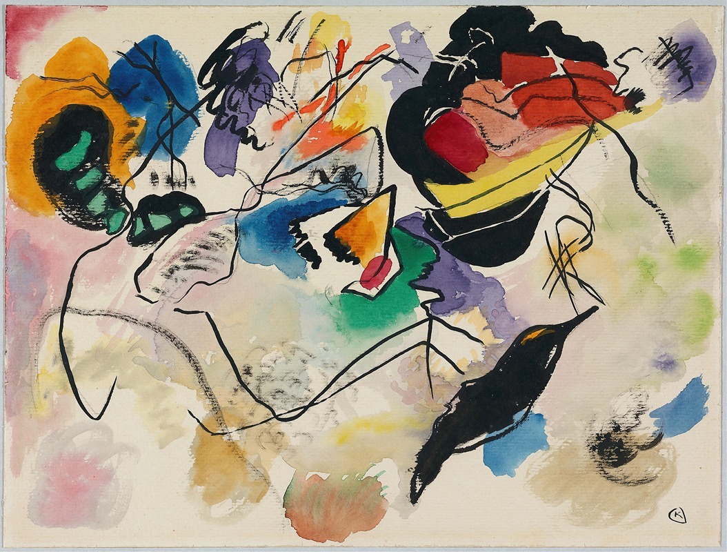Wassily Kandinsky - Entwurf zu ‘Komposition VII’