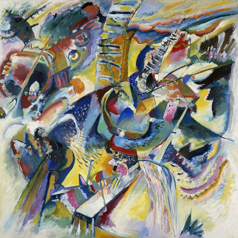 Wassily Kandinsky - Improvisation Klamm, 1914