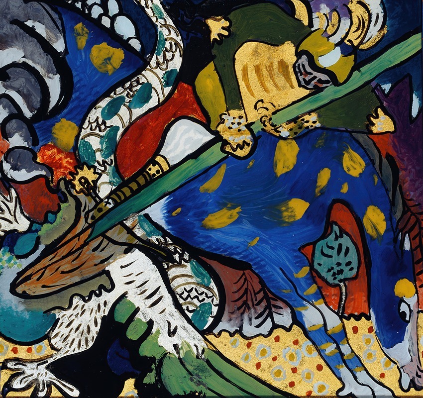 Wassily Kandinsky - Saint George I