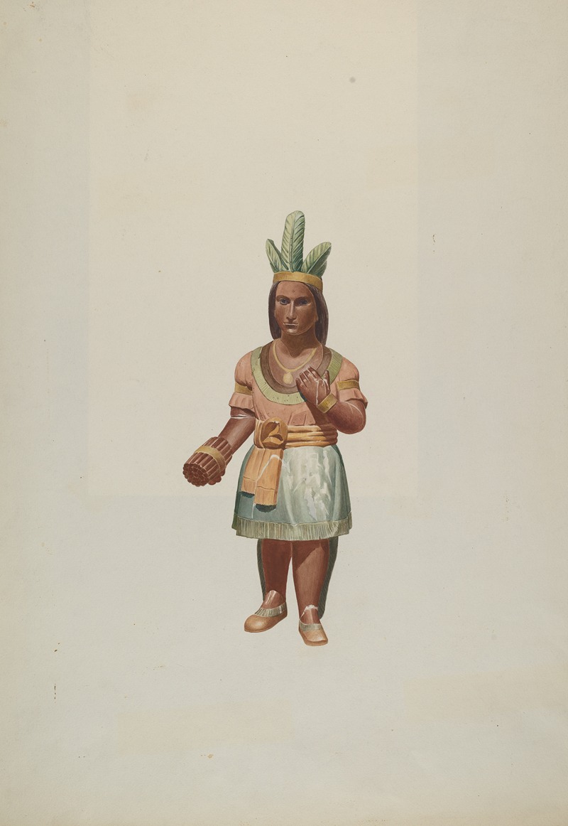 Alton K. Skillin - Cigar Store Indian