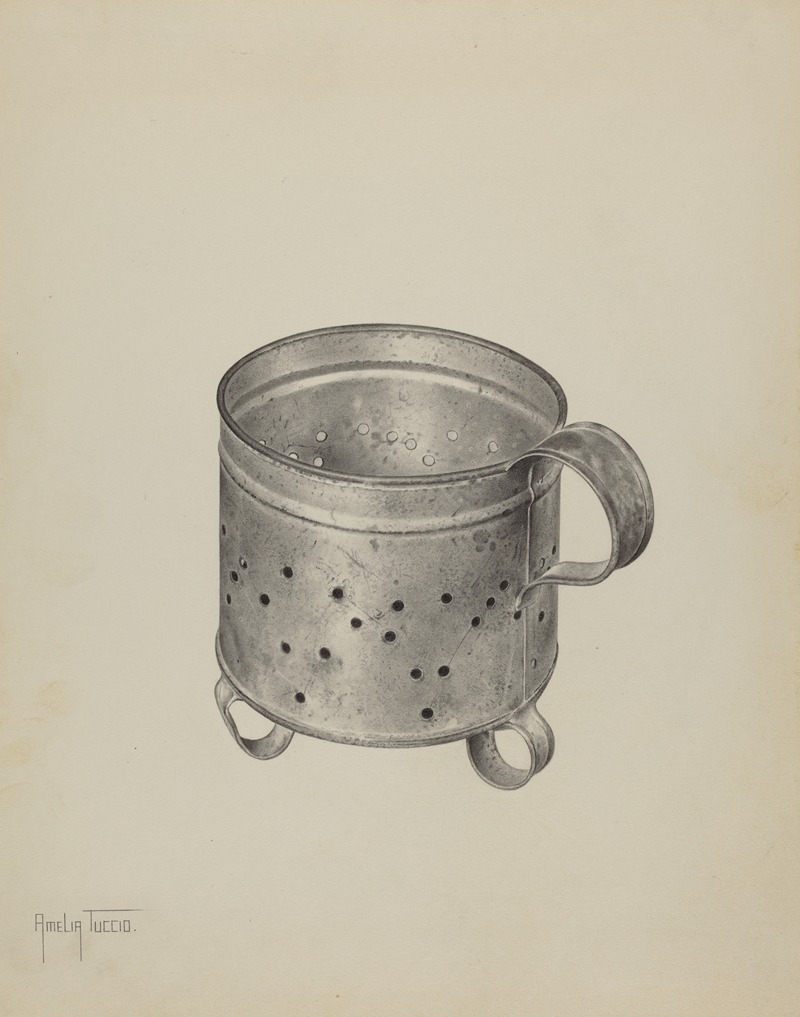 Amelia Tuccio - Pa. German Cheese Strainer