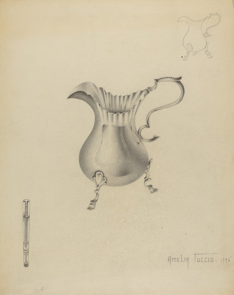 Amelia Tuccio - Silver Creamer