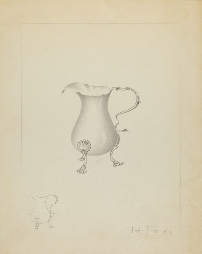 Amelia Tuccio - Silver Creamer