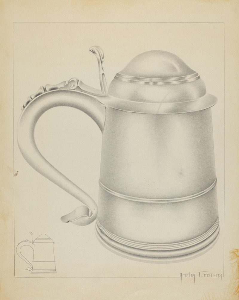 Amelia Tuccio - Silver Tankard