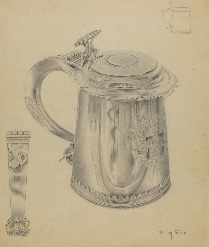 Amelia Tuccio - Silver Tankard