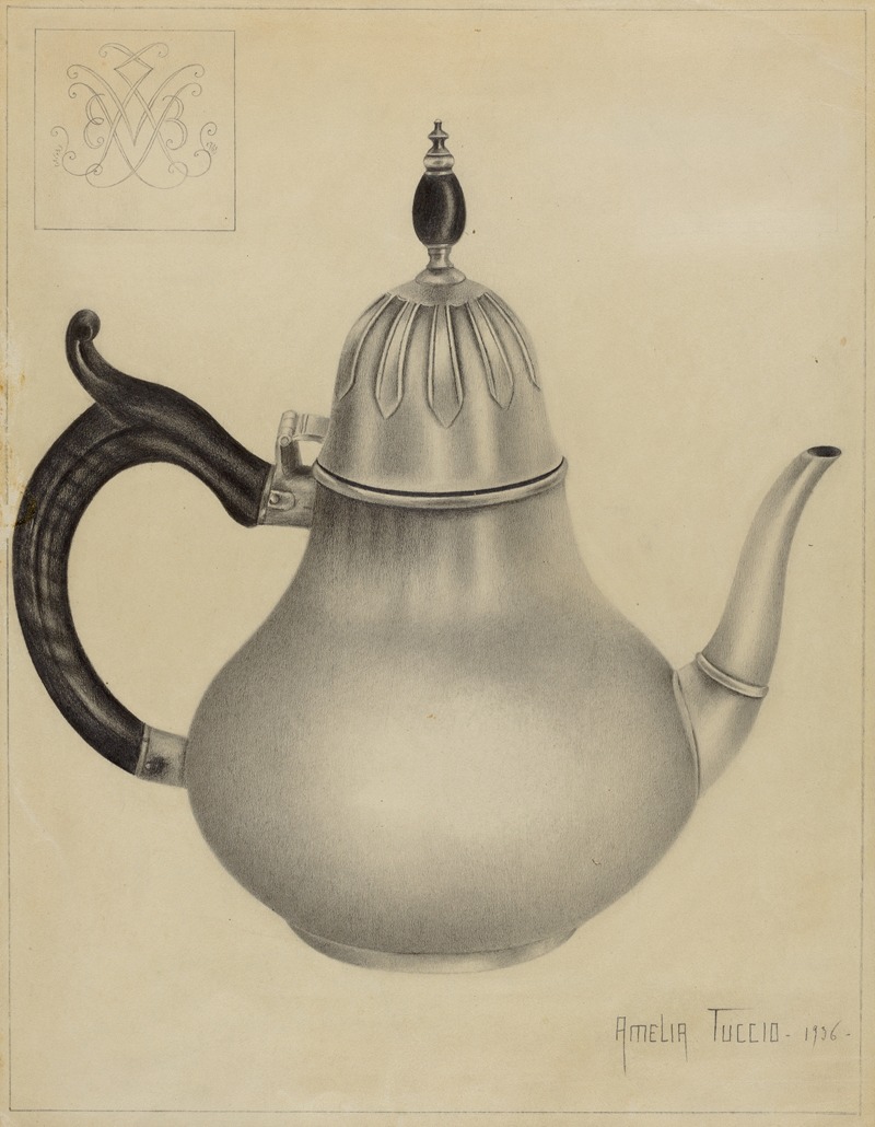 Amelia Tuccio - Silver Teapot