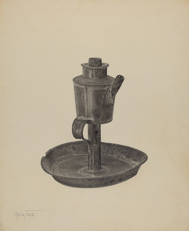 Amelia Tuccio - Whale Oil Lamp