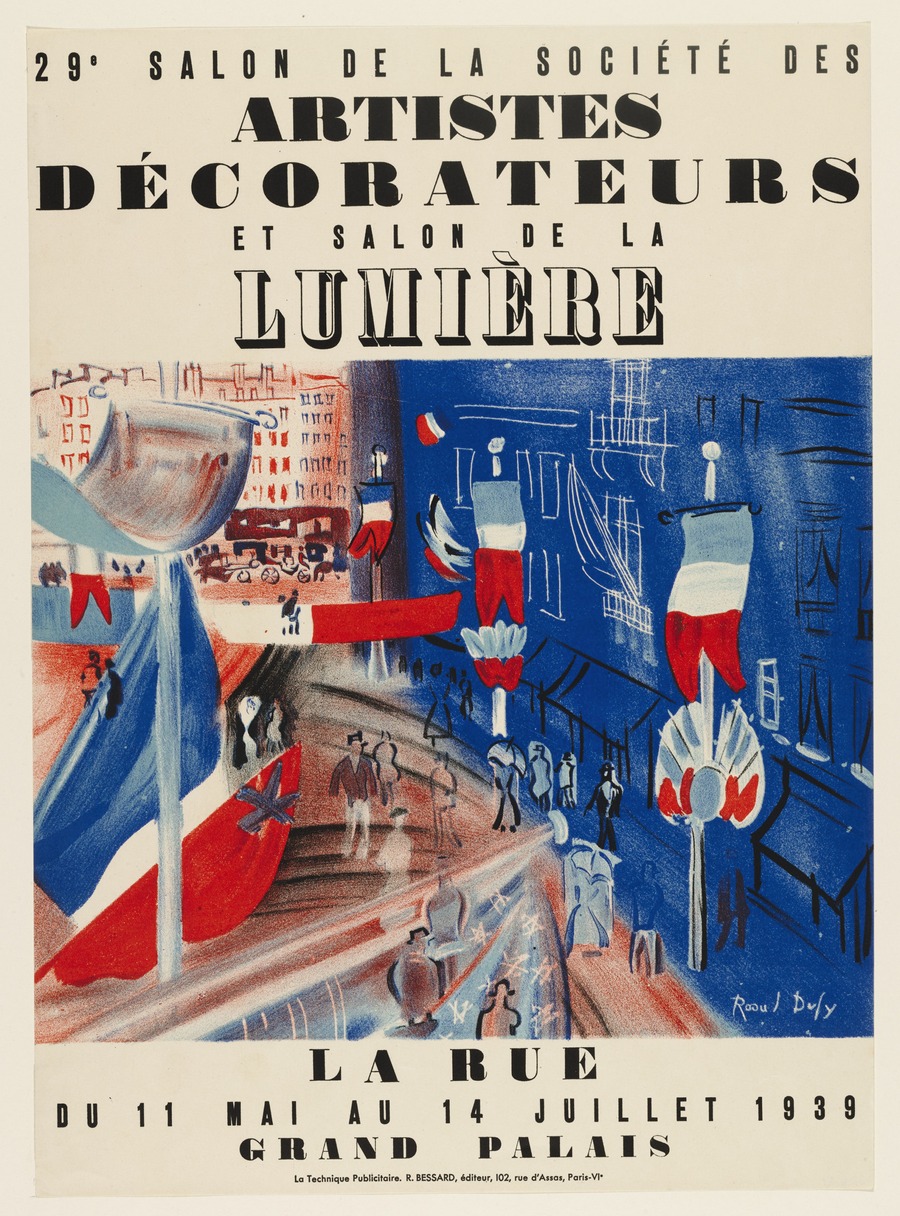 Raoul Dufy - Exhibition of the Society of Artist Decorators