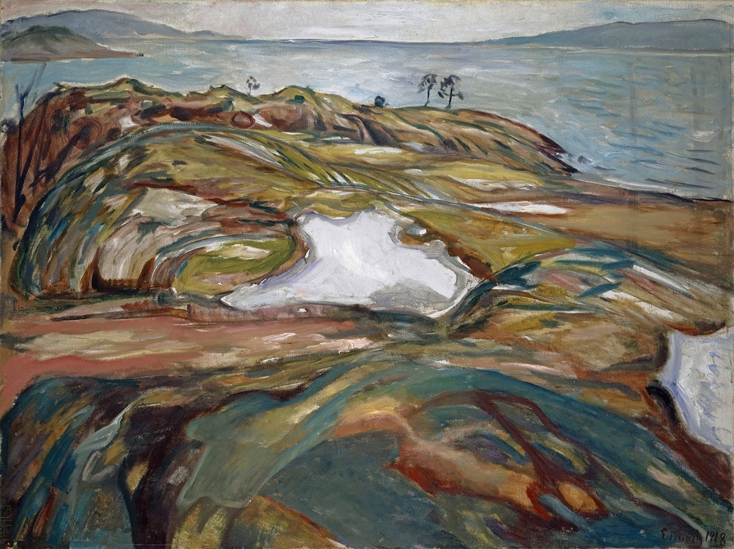 Edvard Munch - Coastal Landscape