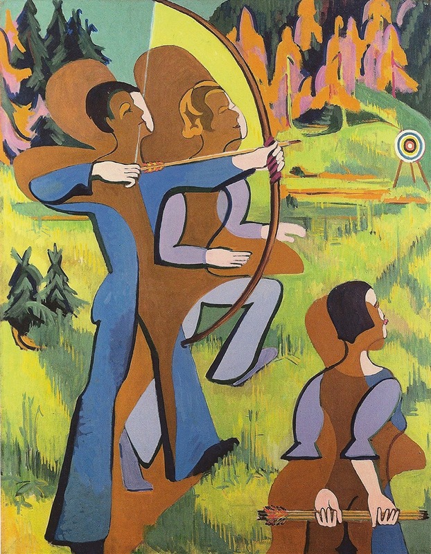 Ernst Ludwig Kirchner - archers