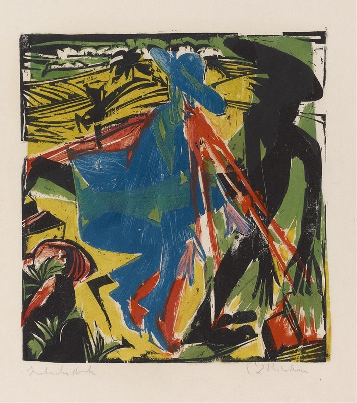 Ernst Ludwig Kirchner - Schlemihls Begegnung mit dem Schatten