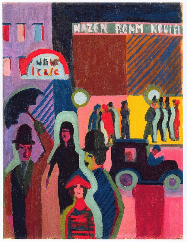 Ernst Ludwig Kirchner - store in the rain