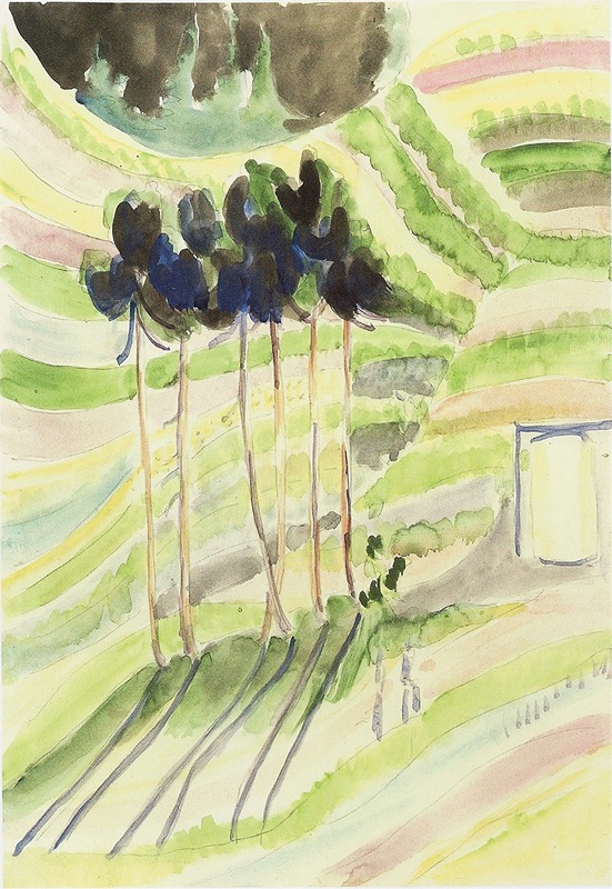Ernst Ludwig Kirchner - trees