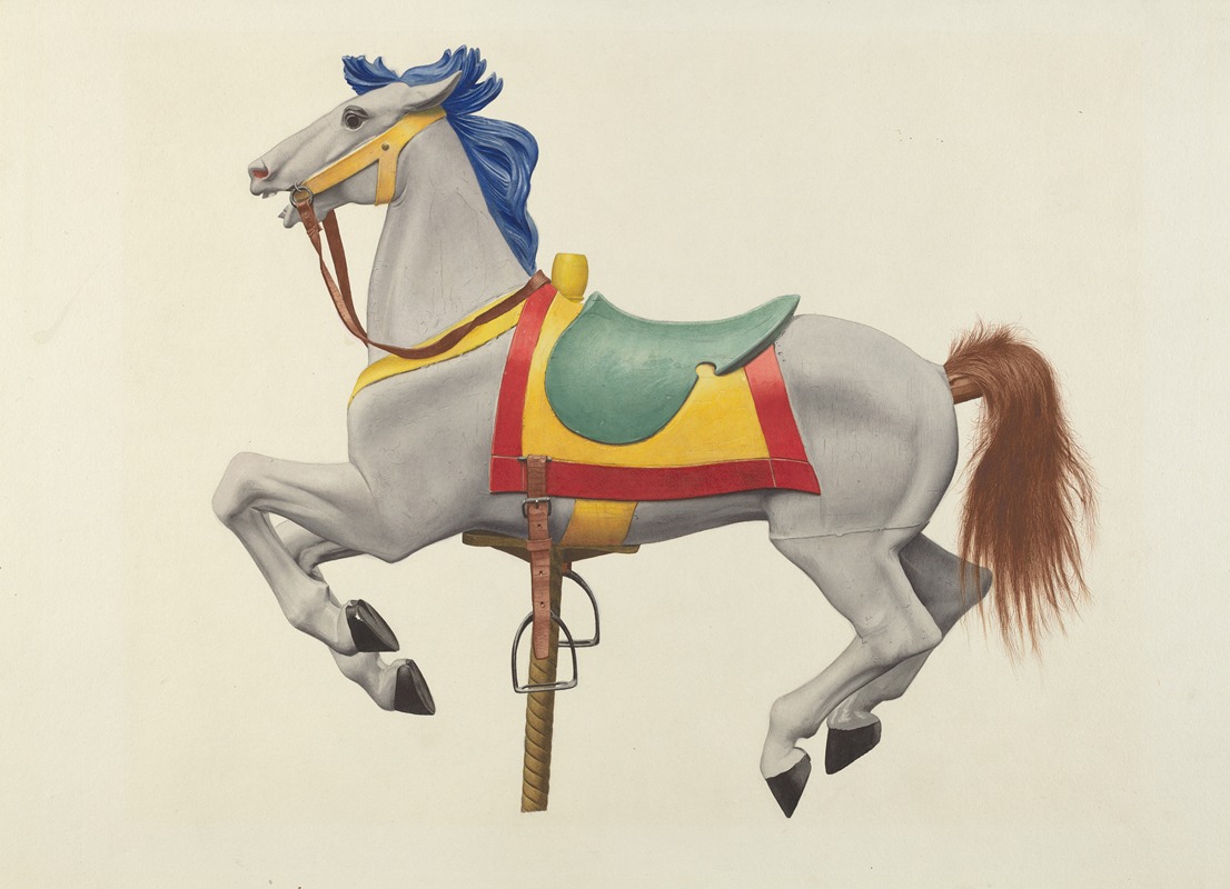 American 20th Century - Carousel Horse