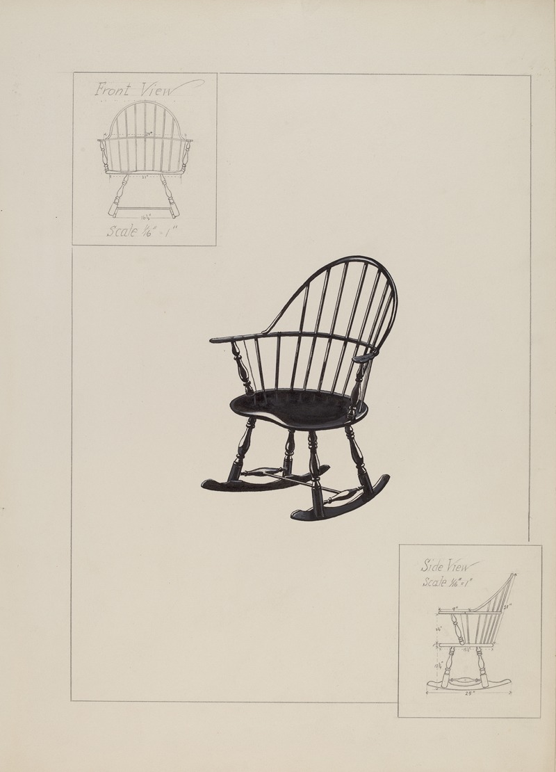 American 20th Century - Chair (Windsor)