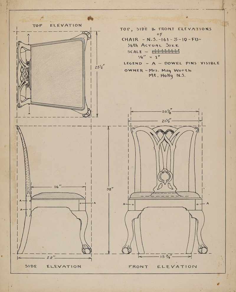 American 20th Century - Chair