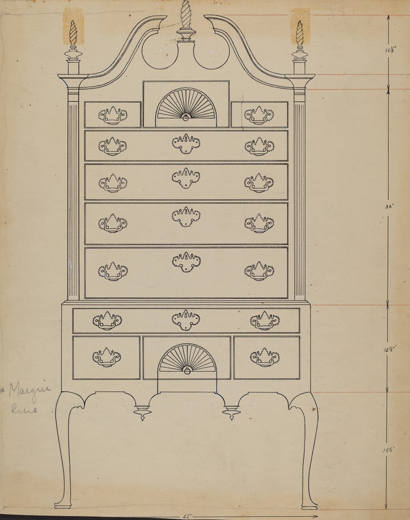 American 20th Century - Chest