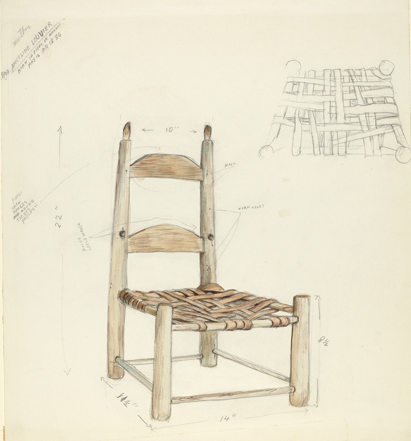 American 20th Century - Child’s Chair