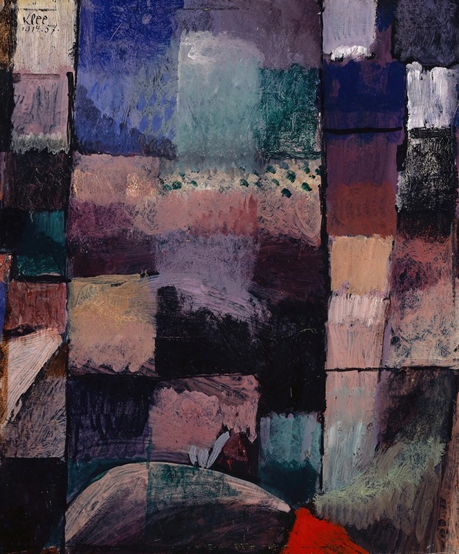 Paul Klee - About a motif from Hammamet