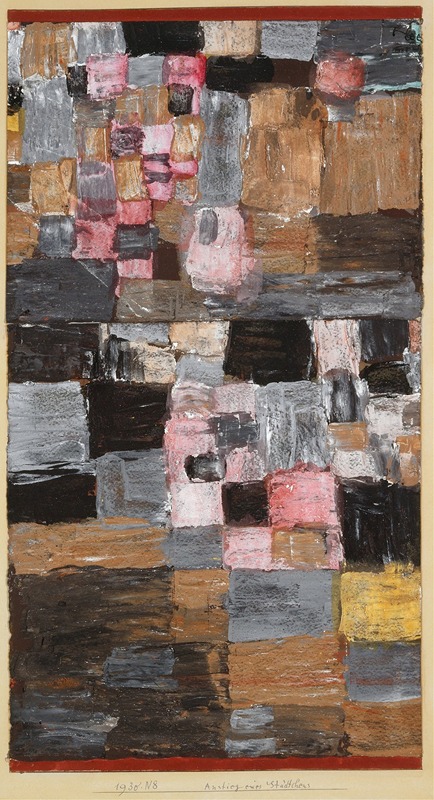 Paul Klee - Ascent of a Little Town