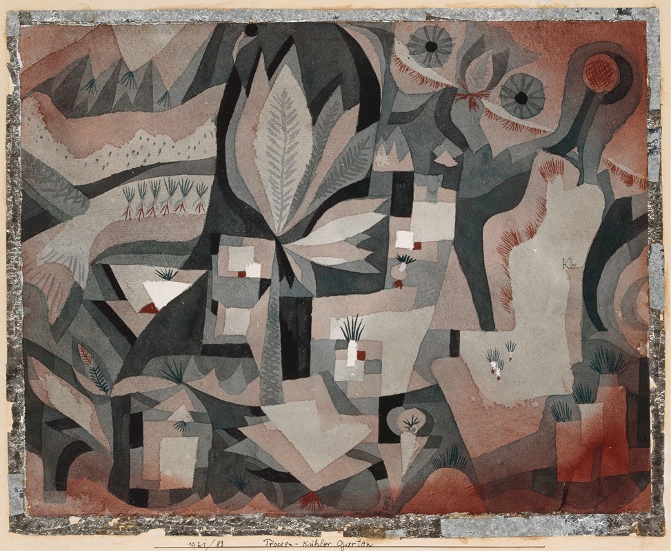 Paul Klee - Dry-cool garden