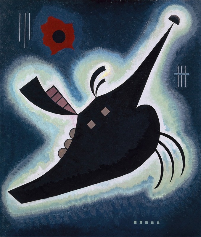 Wassily Kandinsky - Pointy black