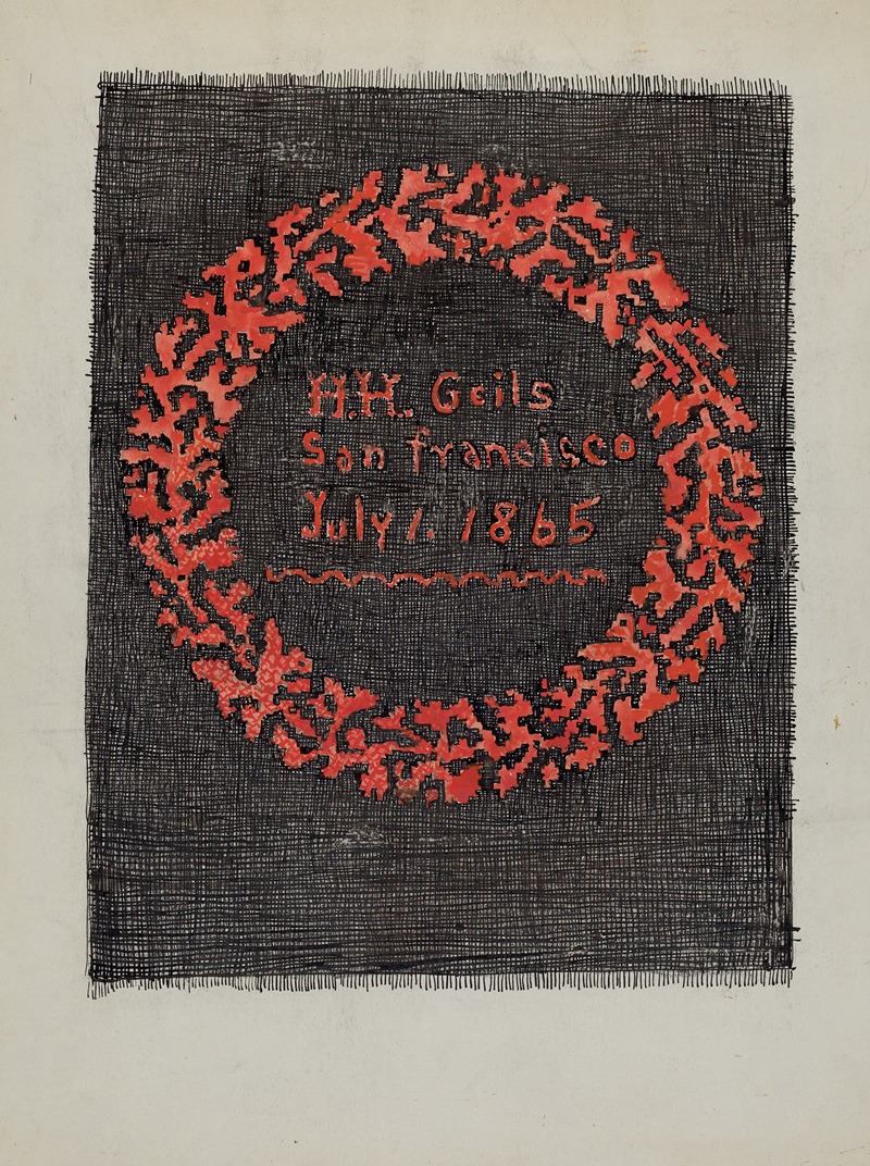 American 20th Century - Embroideries