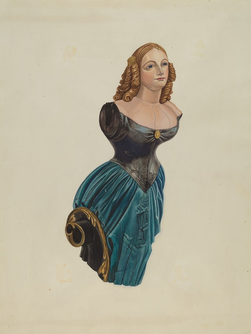 American 20th Century - Figurehead – Jenny Lind