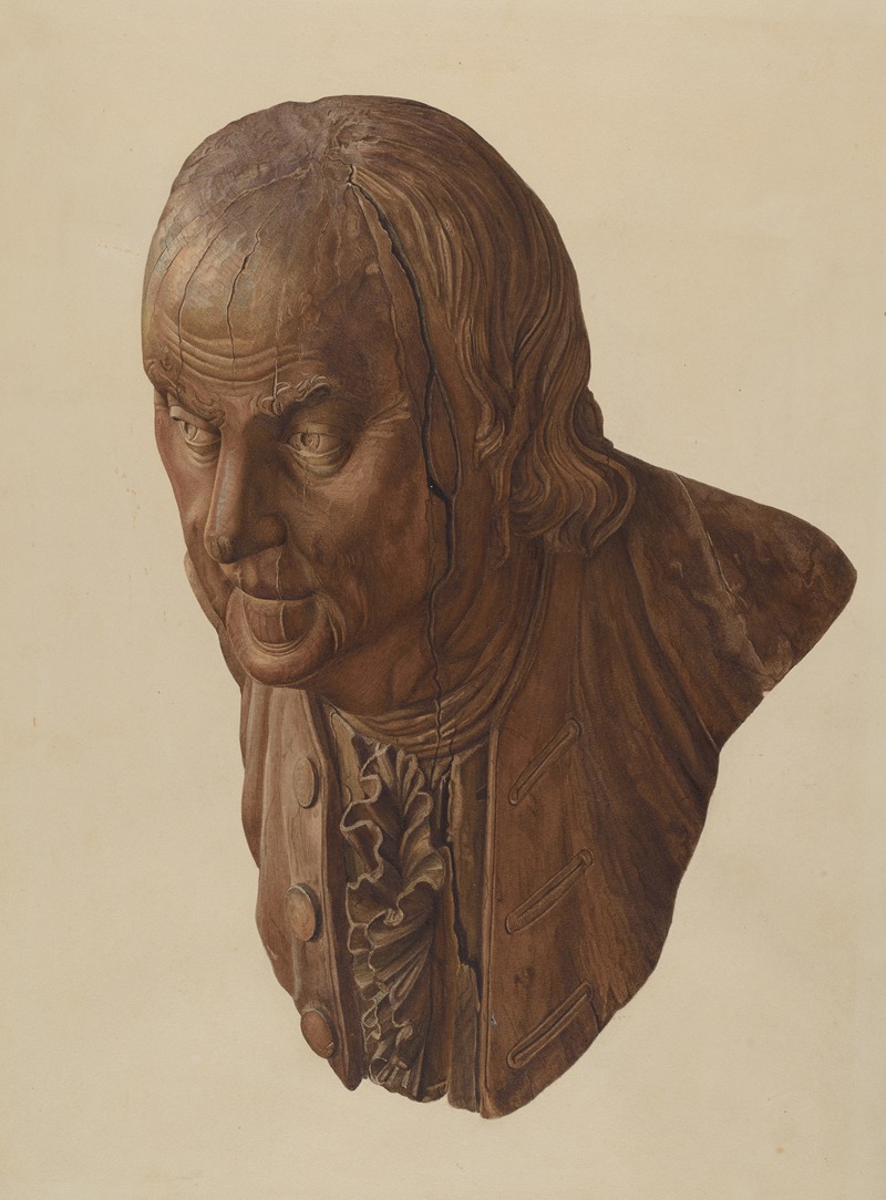 American 20th Century - Figurehead – Benjamin Franklin