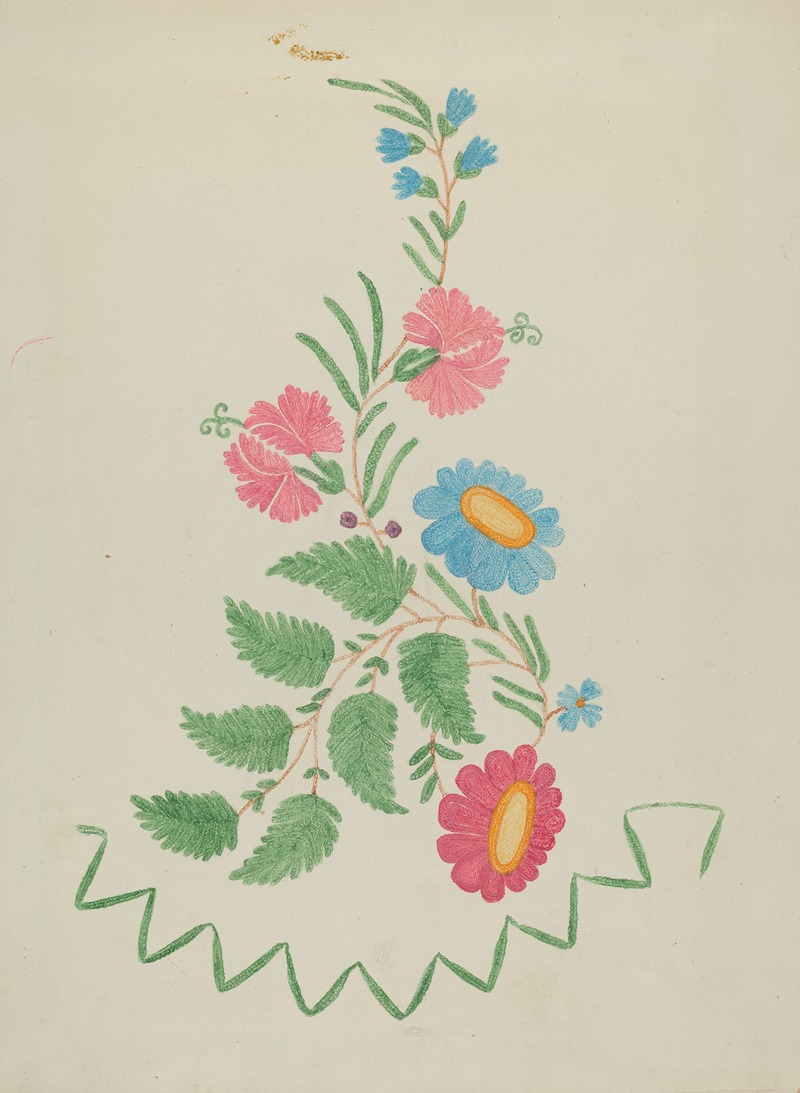 American 20th Century - Floral Motifs