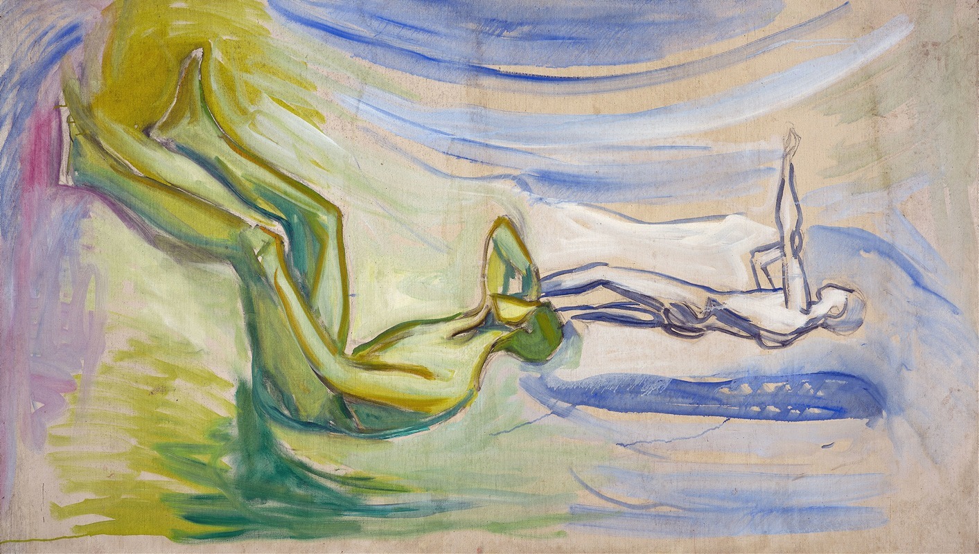 Edvard Munch - Men Turning towards the Sun