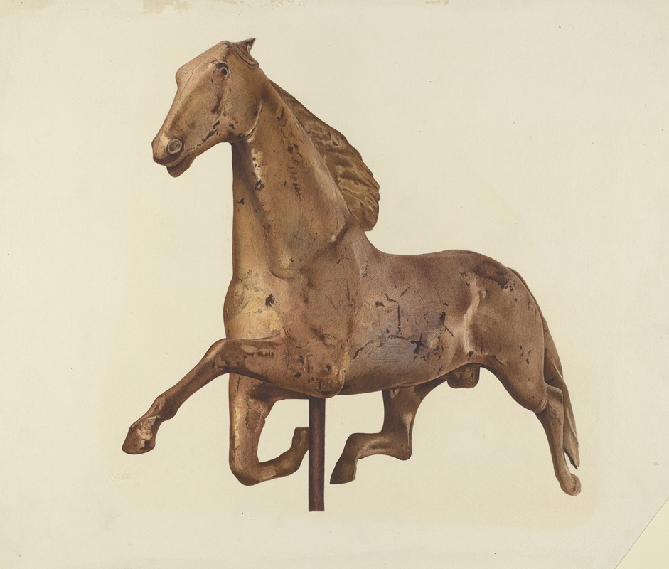 American 20th Century - Horse Weather Vane