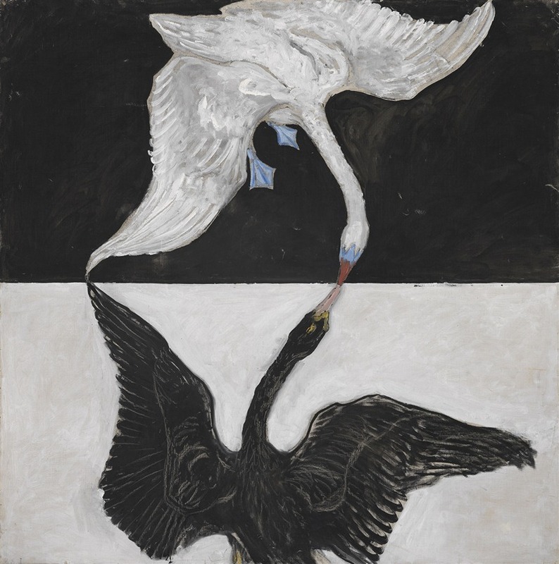 Hilma af Klint - Group IX,SUW, The Swan, No. 1