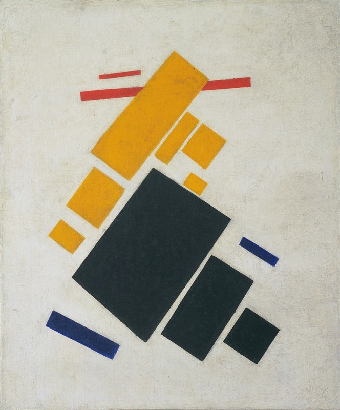 Kazimir Malevich - Suprematist Composition; Airplane Flying