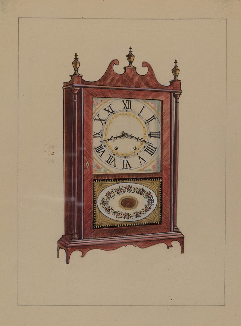 American 20th Century - Shelf Clock