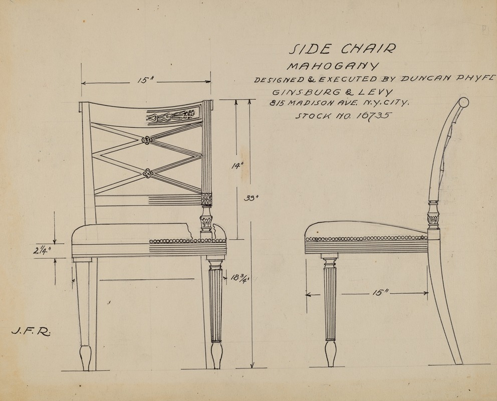 American 20th Century - Side Chair