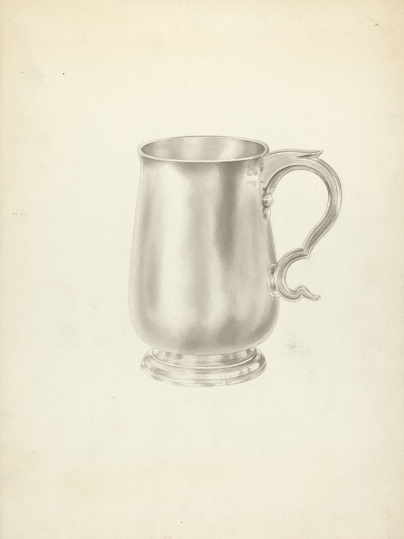 American 20th Century - Silver Mug