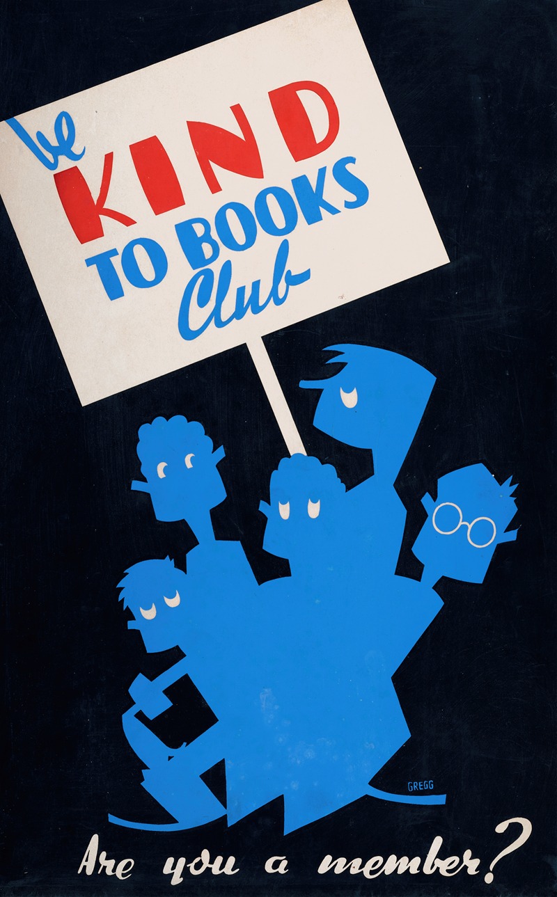 Arlington Gregg - Be kind to books club