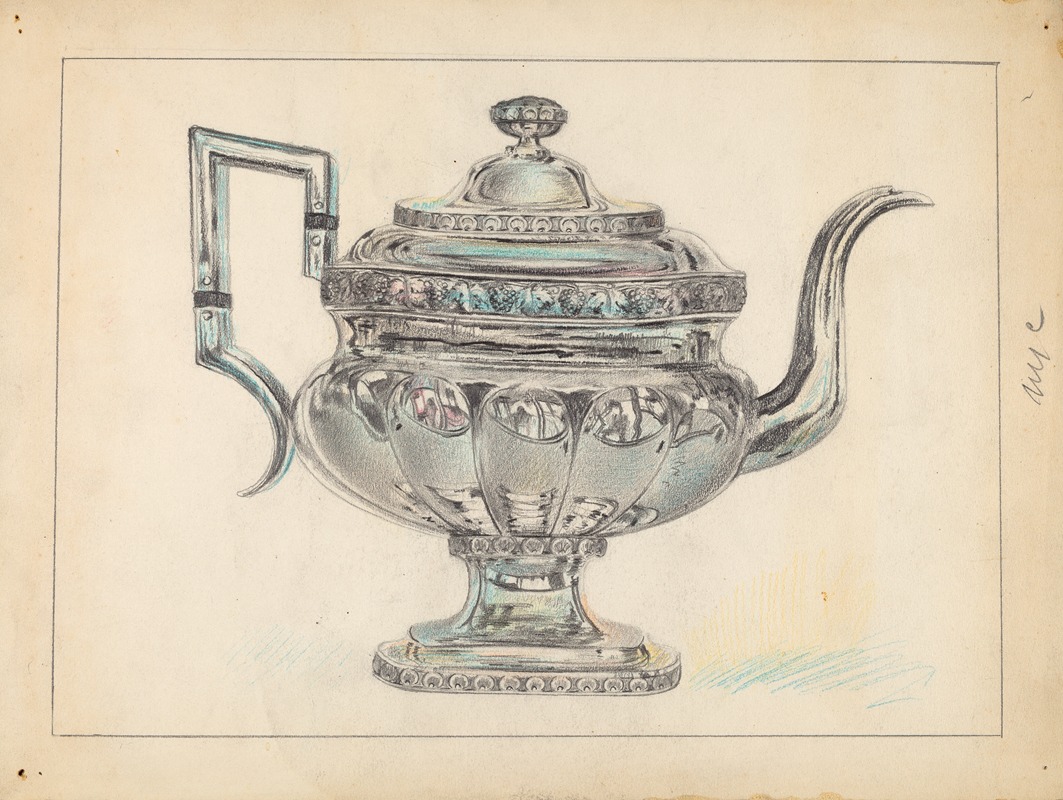 American 20th Century - Teapot